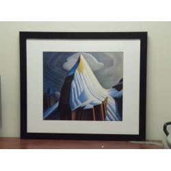 "Mount Lefroy, 1930" Framed Print by Lawren Harris